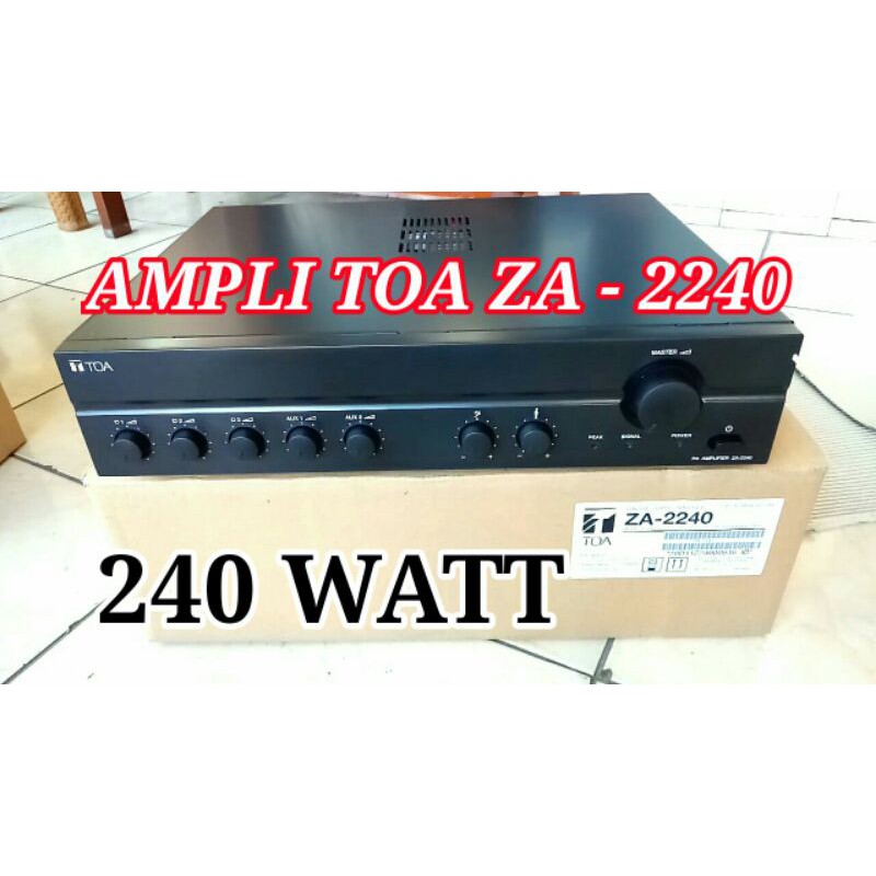 AMPLI TOA ZA - 2240 ORIGINAL 240W