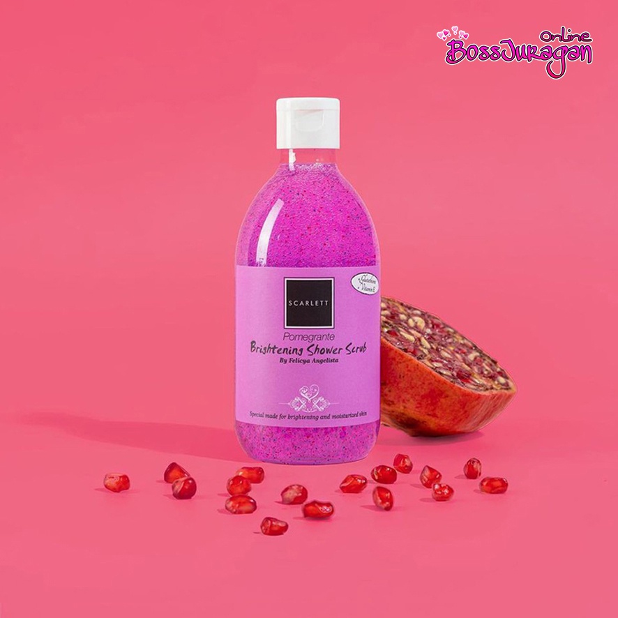 (BOSS) SCARLETT Whitening Shower Scrub Series