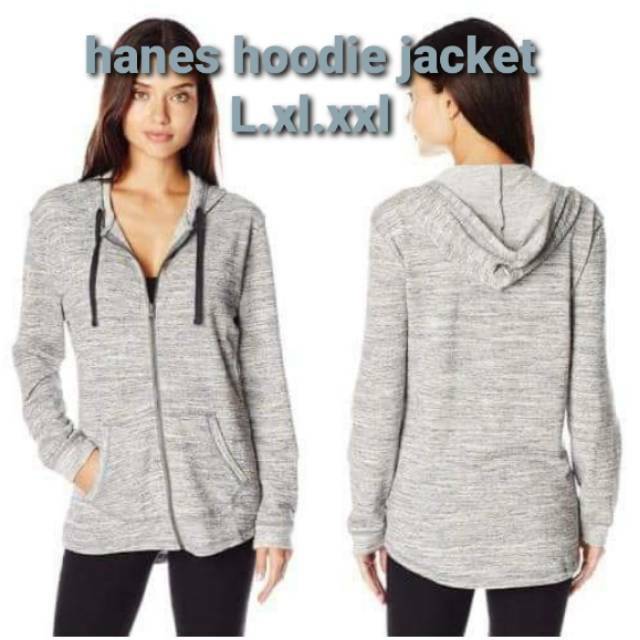 Jaket hoodie Hanes sisa export