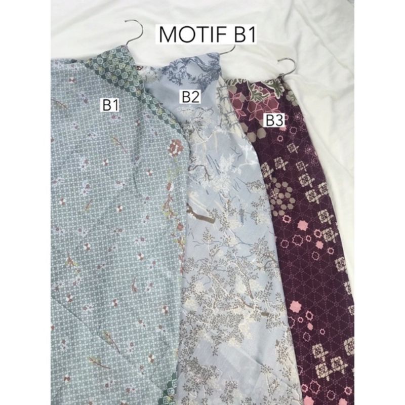 025 Motif Outer Scarf Premium Outerwear Wanita Ready Stock