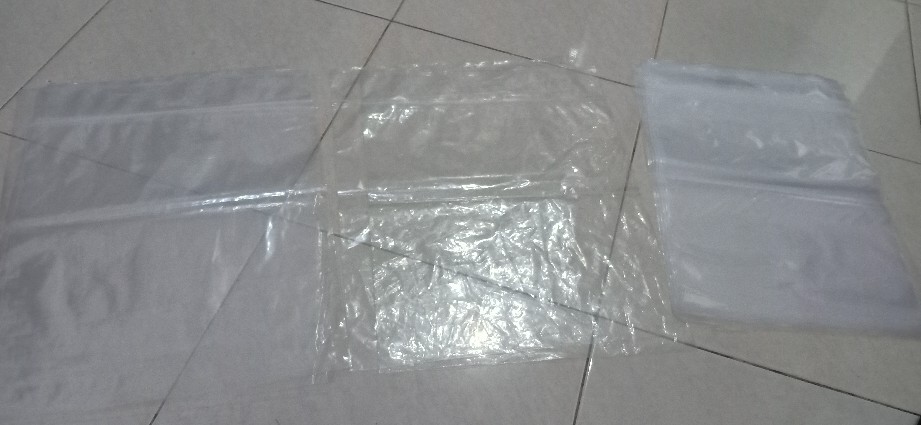 Plastik Baju / Plastik Klip Pond 35 X 40 Cm Tebal 0,65 Mic Termurah / Plastik Klip / Plastik Sembako