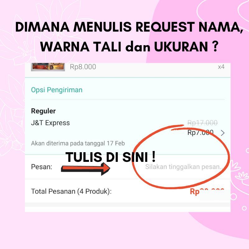 GELANG NAMA [Tali Kepang ]