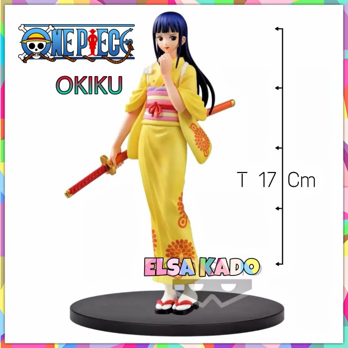 Figure Okiku One Piece Kiku Wano Dxf The Grandline Men Nami Robin