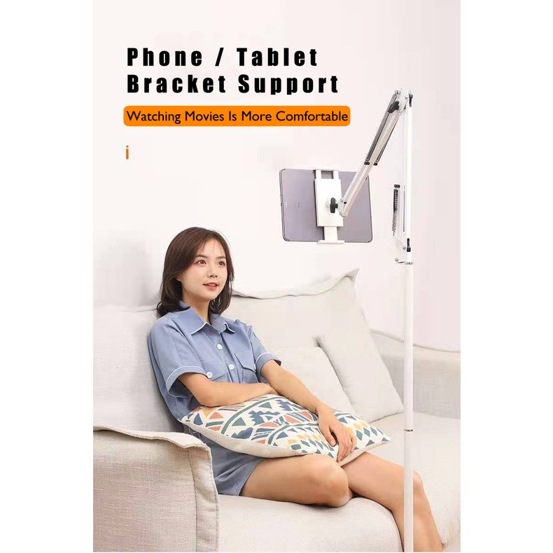 Phone / Tablet Bracket Support Tiang Penyangga HP / Tablet Tinggi Maks 175 Cm