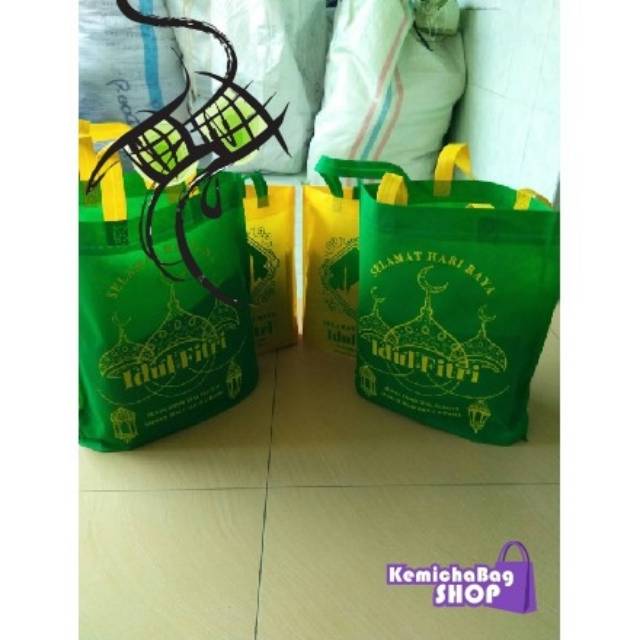 

Tas Idul Fitri / Tas Lebaran / Kantong Lebaran / Kantong Idul Fitri / Goodie bag / Kantong Kain