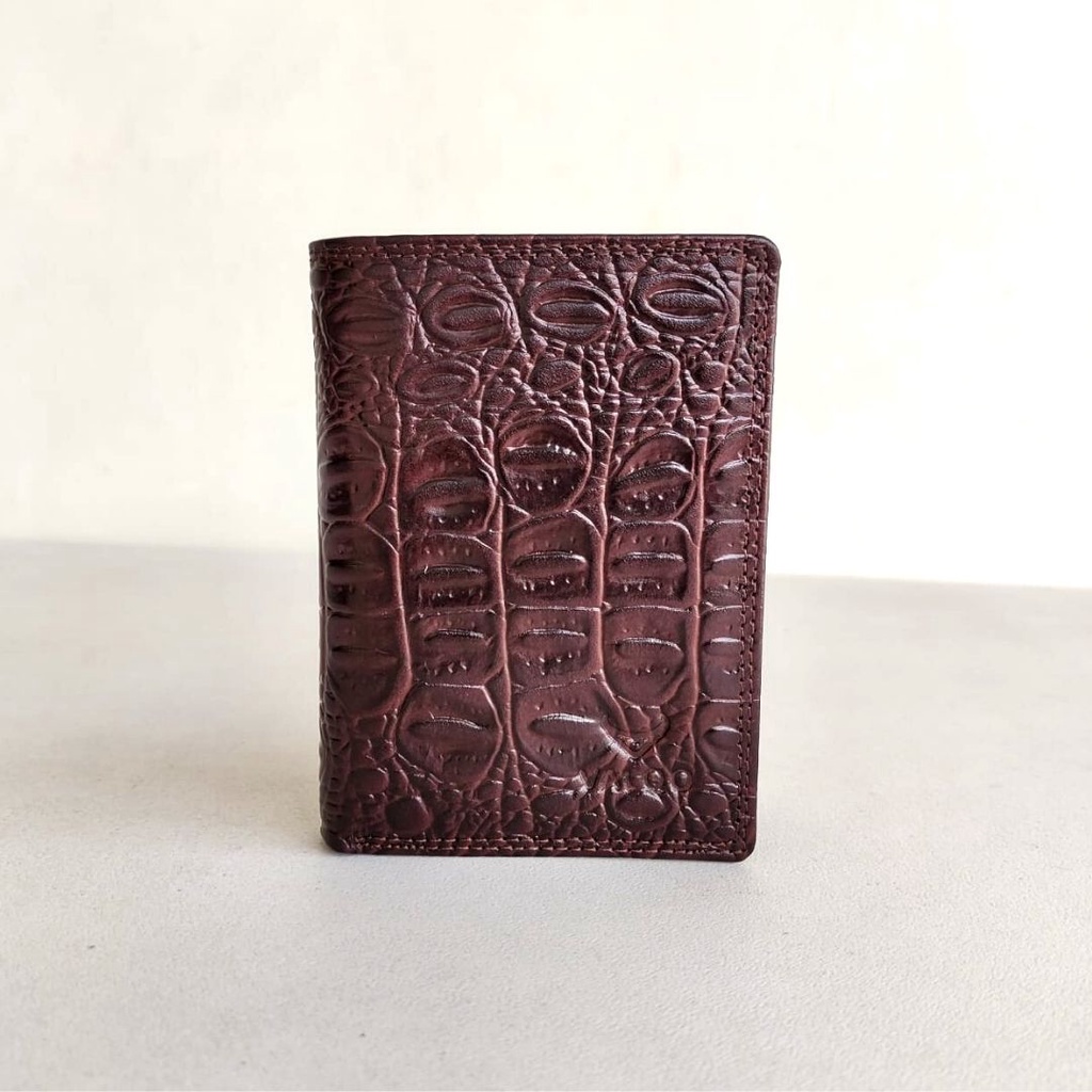 Dompet BRODO Kulit Motif Buaya Dompet Cowok Pria Laki-laki