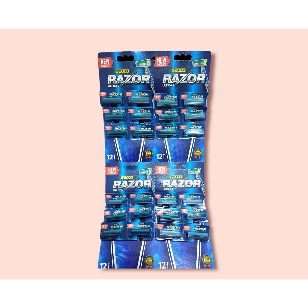 alat cukur razor silet dua mata razor ultra 2 G2000