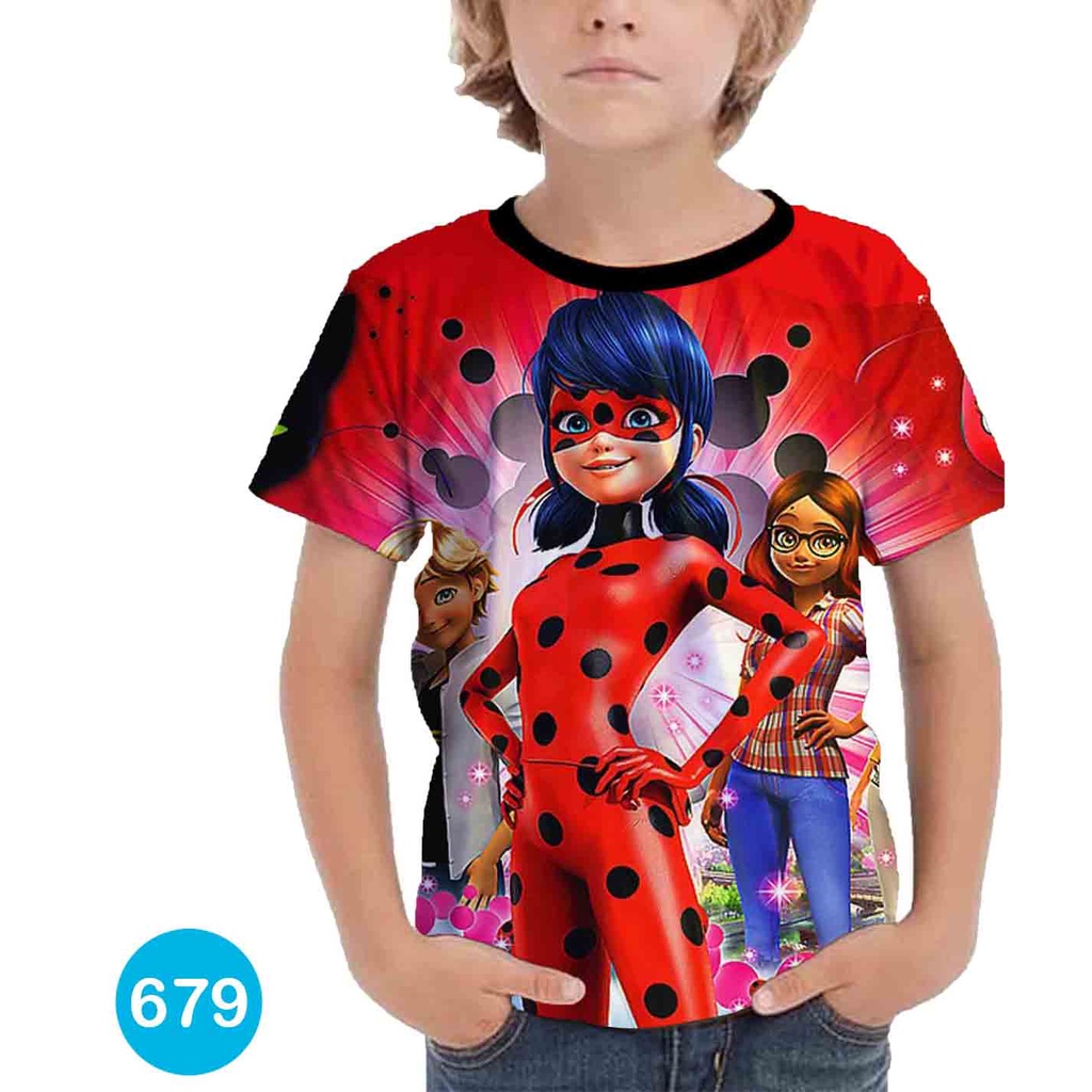Baju Ladybug Baju Kartun TV Serial Anak #COWO-679