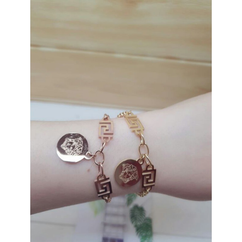 Gelang asli titanium 18K / gelang verca-se titanium / gelang titanium ver-case / gelang vercas*