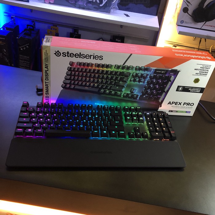 Keyboard Gaming Steelseries Apex Pro Omnipoint Mechanical Gaming Keyboard Shopee Indonesia