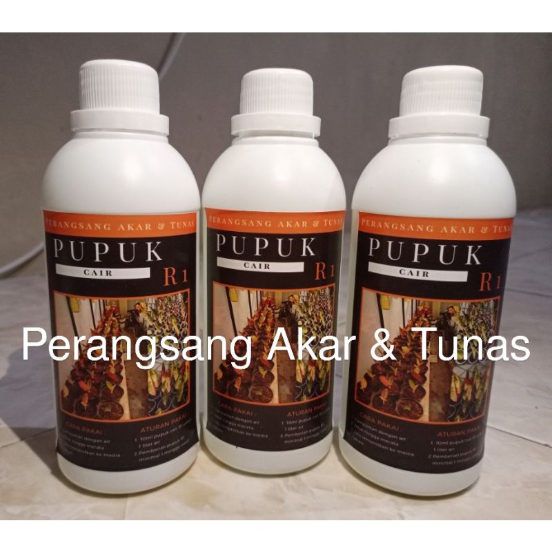Pupuk Cair R1(500ml) | Pupuk Aglonema,Philodendron,monstera,syngonium dan tanaman hias lainnya | Mem