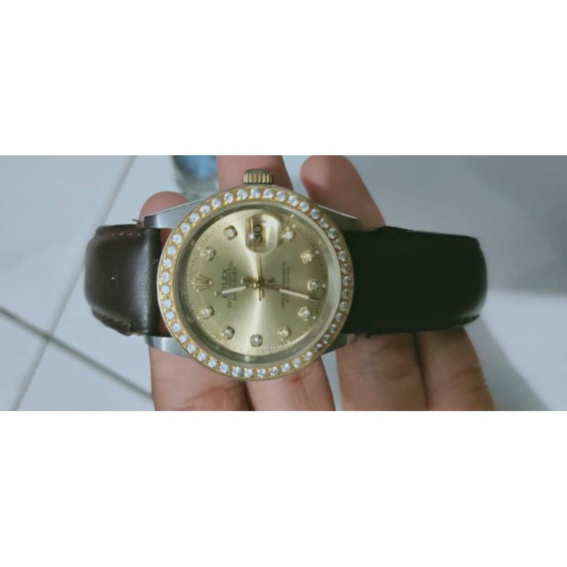 JAM ROLEX OYSTER PERPETUAL DADEJUST (ORI)