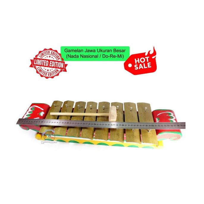 ,,,,,,,] Gamelan Jawa uk Besar Laras Nada Doremi Saron Karawitan Gambang 8 Nada