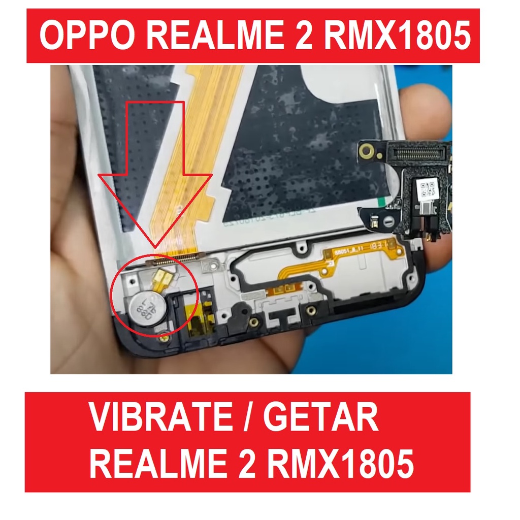 VIBRATE GETAR REALME 2 VIBRATE GETAR COMPATIBLE FOR REALME 2 PER 1 PCS