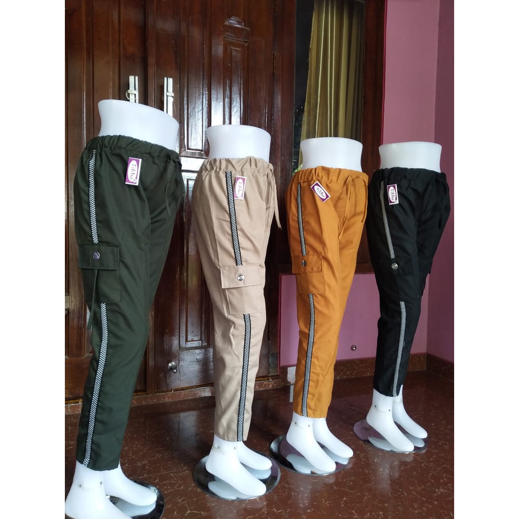 Jogger WANITA Lis RAINBOW / jogger cewek / jogger panjang / jogger jumbo / celana jumbo / celana san