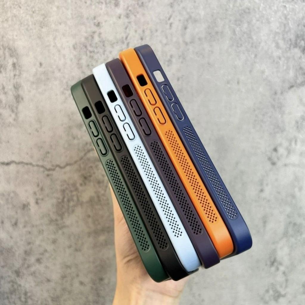 【With iPhone LG】For iPhone case (  IPHONE 11 12 13 14 PRO MAX )  Heat Dissipation and Drop Protection Suitable Fingerprint Protection Case