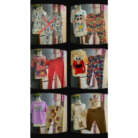 Piyama Impor Lucu Gemoy