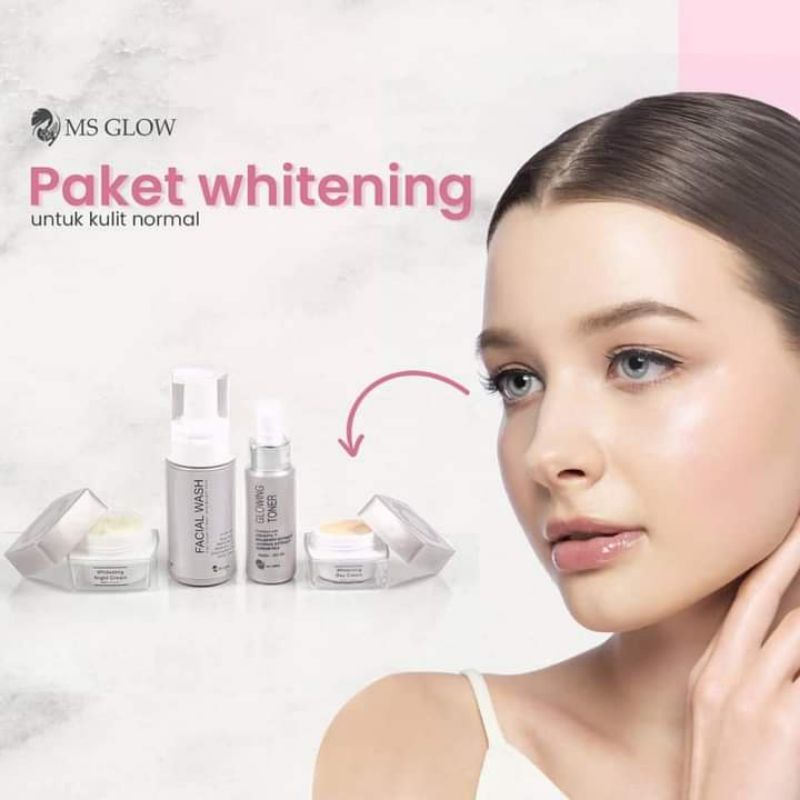 MS Glow Paket Whitening / MS Glow Paket Acne/MS Glow Paket Ultimate/MS Glow Paket Luminous Whitening