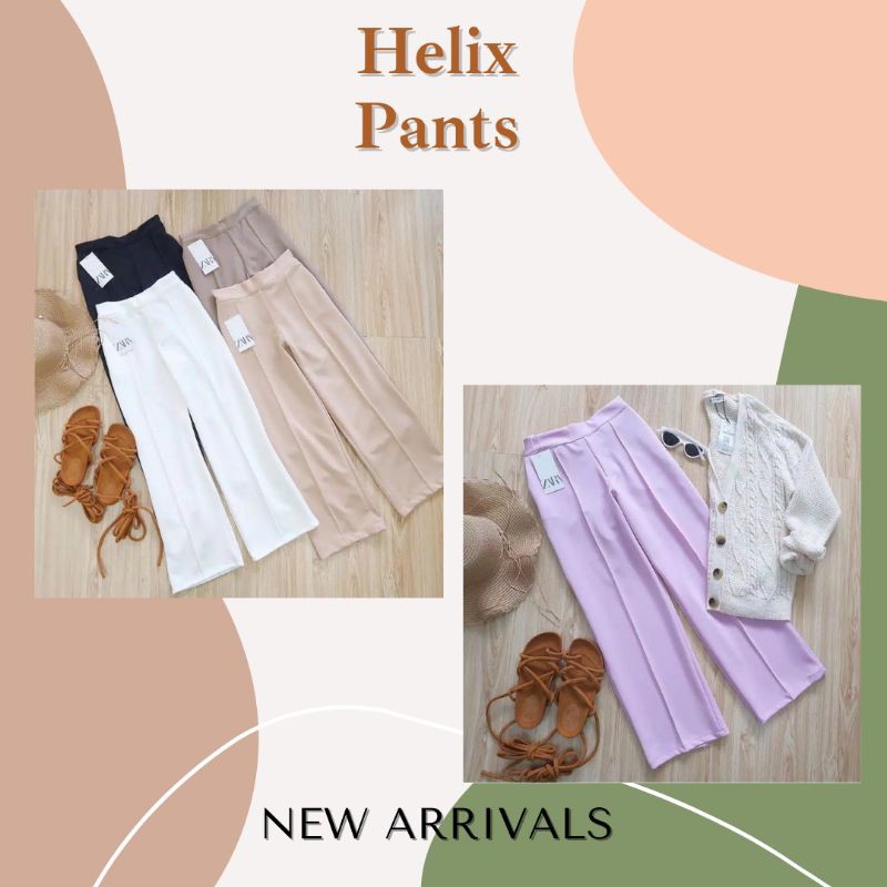 HELIX PANTS / CELANA KULOT PANJANG / SCUBA PANTS