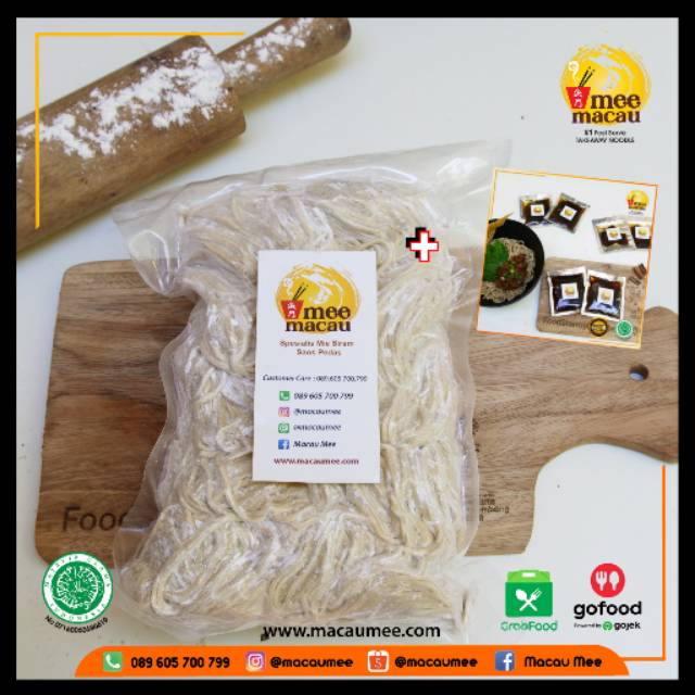 PAKET 11 PORSI MIE AYAM | Mie Basah Telur Ayam Kampung 11 + Bumbu Mie 11