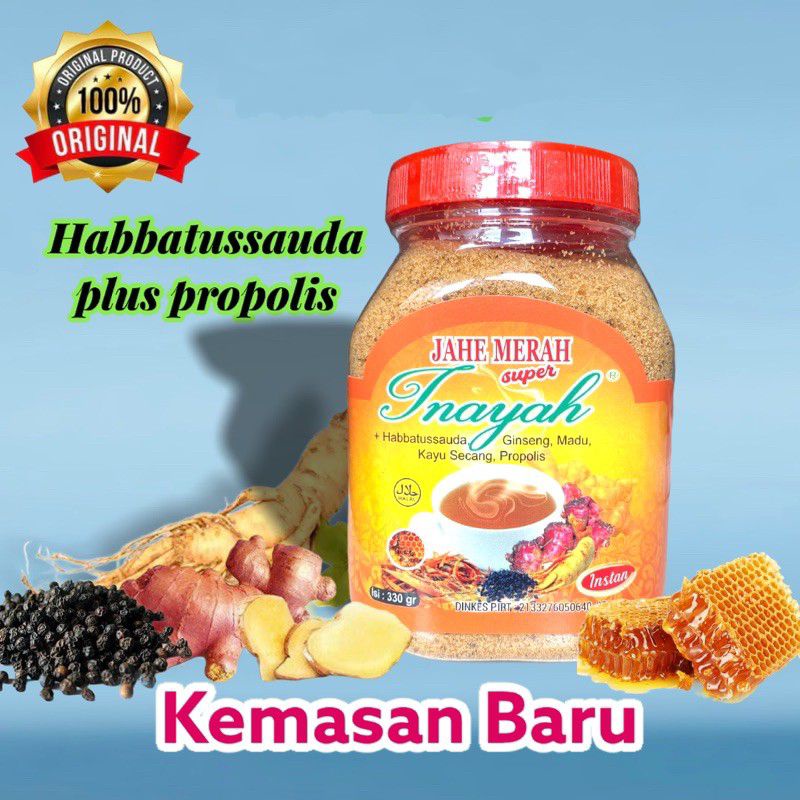 

Jahe Merah Bubuk Plus Habatussauda