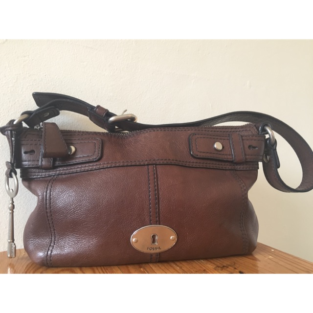 Tas Fossil Shoulder Maddox espresso Second Preloved