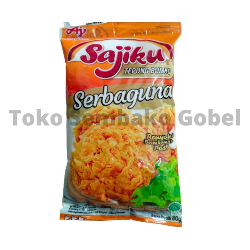 

Sajiku Tepung Bumbu Serbaguna 5X80gr