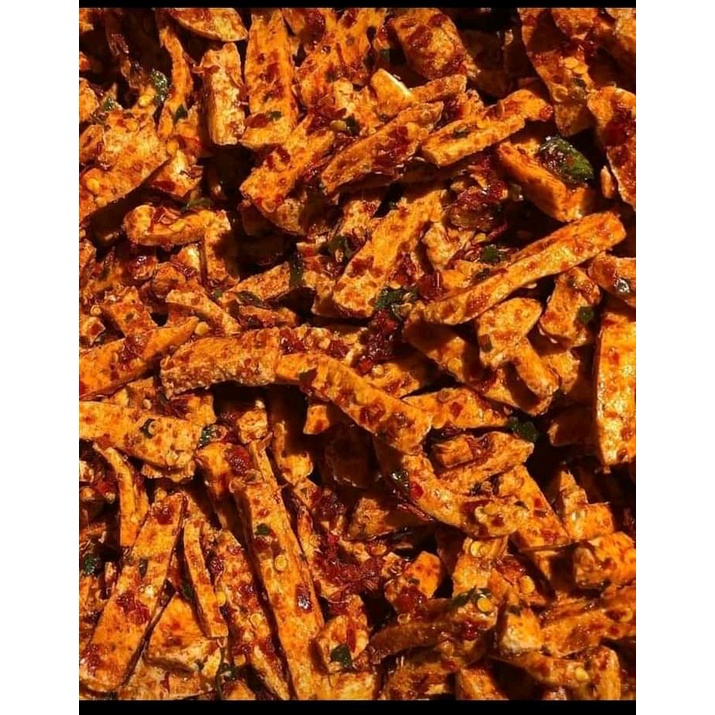 

Basreng pedas xstradaun jeruk 500grm