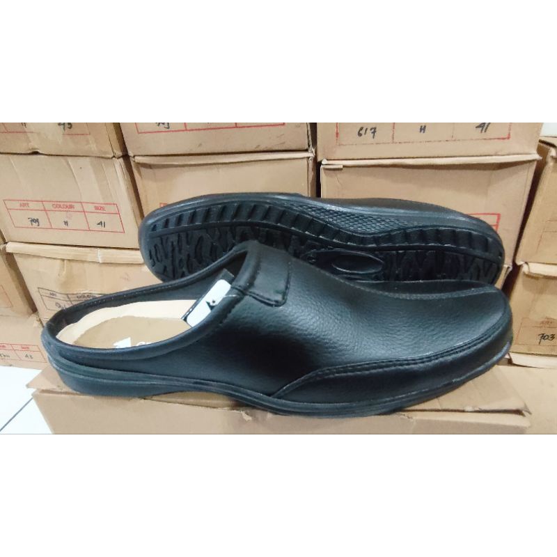 sepatu slop pria sepatu pantofel pria sepatu santai