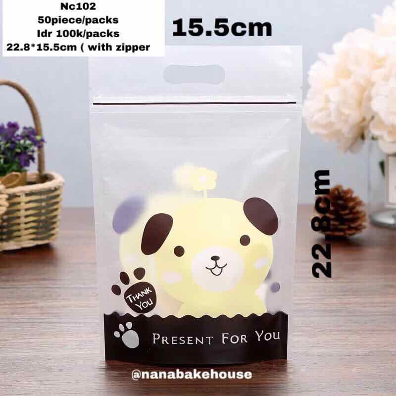 1pcs packaging cookies zipper, bungkus kopi, bungkus makanan zipper