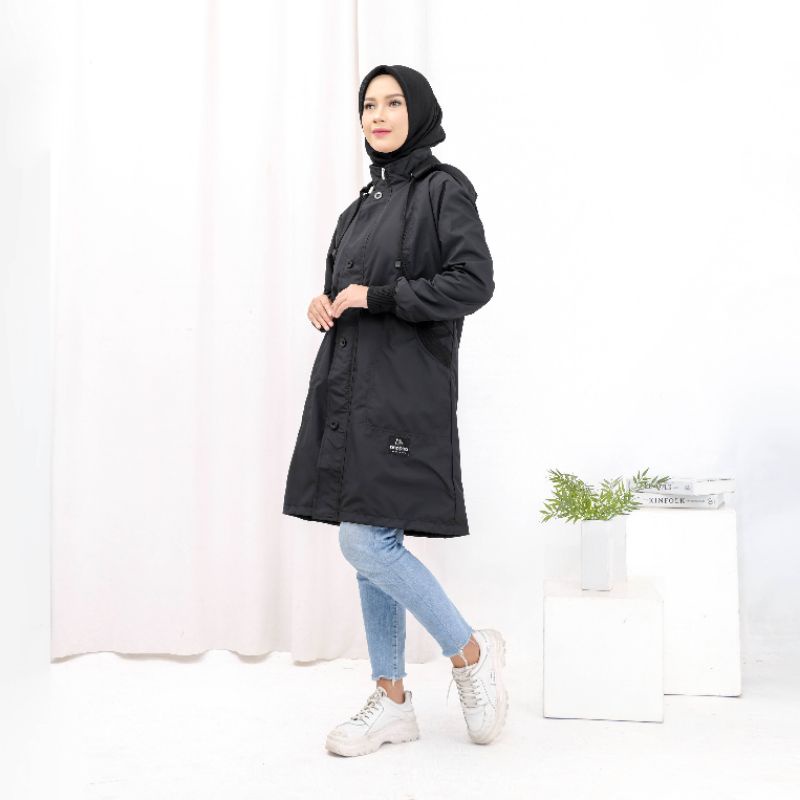 ANAPHA jacket parka muslimah jaket parka wanita jaket hijabers hijaber jaket parka panjang