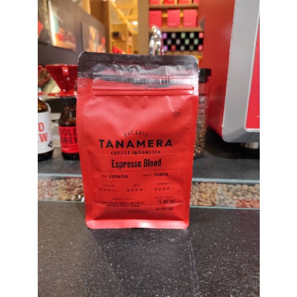 

Tanamera Whole Bean Coffee Espresso Blend Arabica