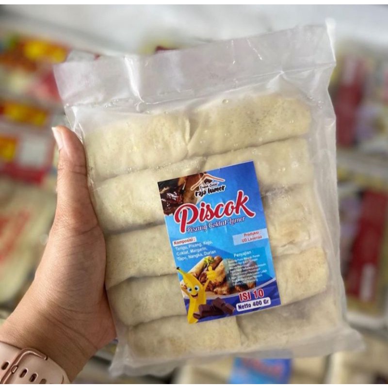 

piscok lumerr pisang coklat lumer