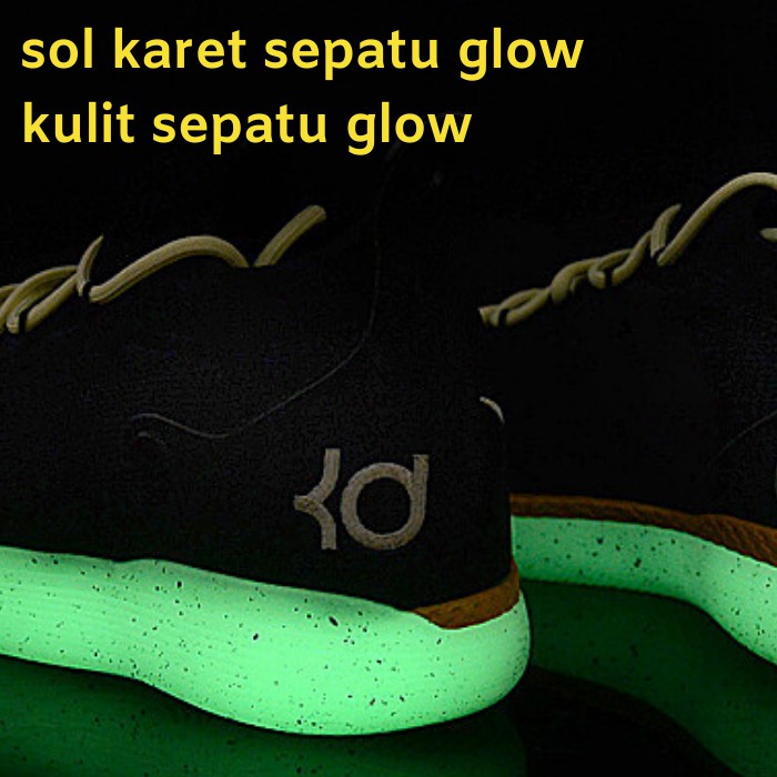 Cat fosfor - glow paint ke sepatu kulit  | Velle LS Leather paint