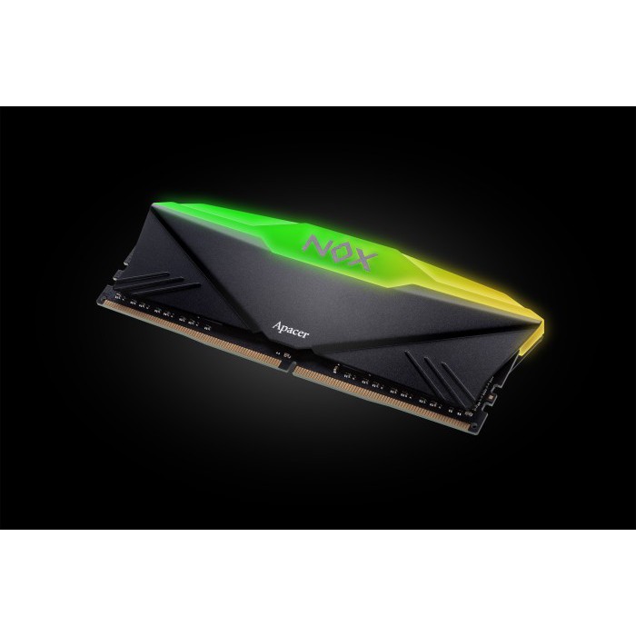 Apacer DDR4 PC25600 3200Mhz Dual Channel 32GB (2x16GB) - NOX RGB Aura2