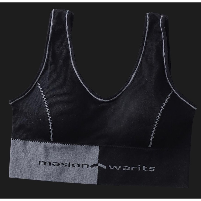 Sport Bra Masion Warits // Bh Tanktop // Bra Crop KODE (ZB01)