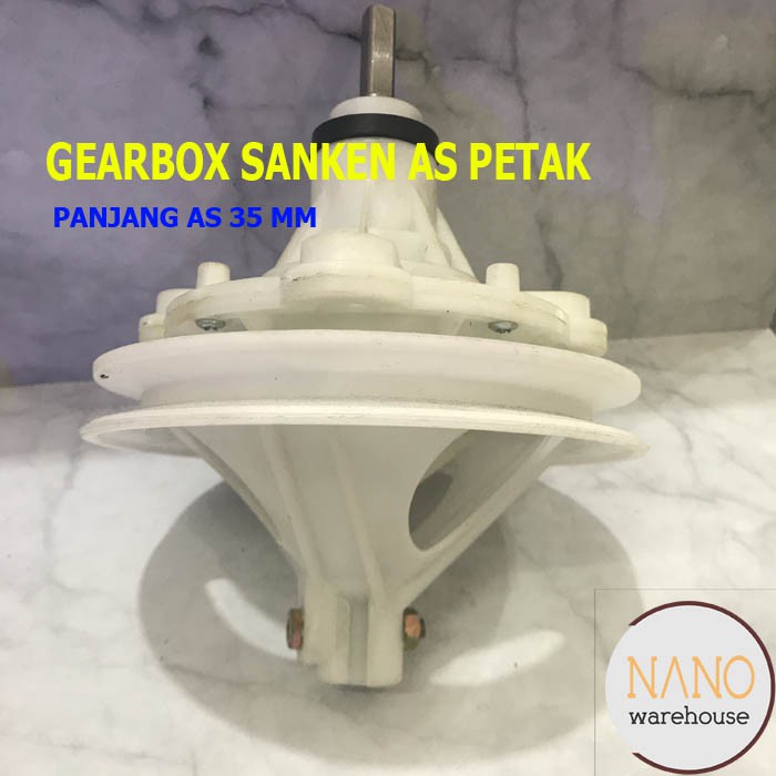 Gear Box Gearbox Mesin Cuci Sanken AS Petak Kotak