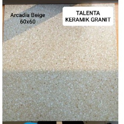 Granit Teras 60x60 Matt Arcadia Beige / Grey , Aquani Grey dan Arienta Cream Kualitas Ekonomi