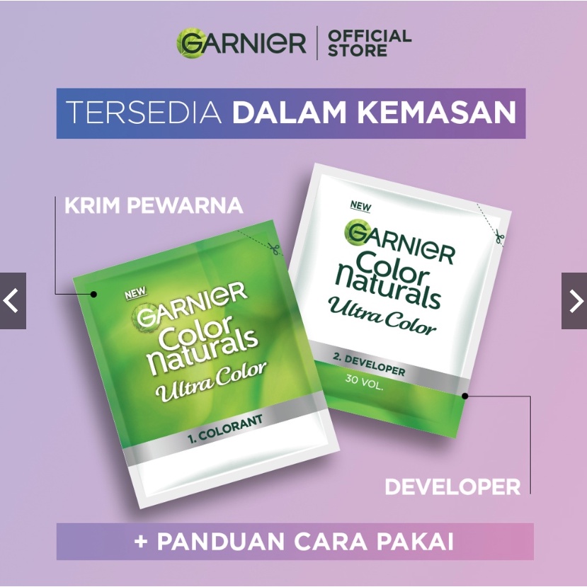 Garnier Color Naturals - Pastel Color - Pewarna Rambut (WARNA  TERBARU)