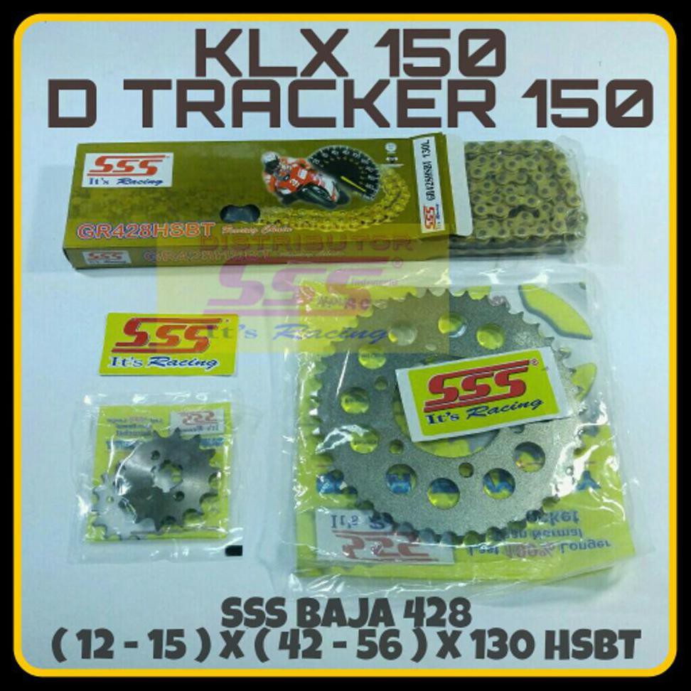 Terlaris Klx : Gearset / Girset / Gear Set / Gir Set Klx 150 , D Tracker 150 Sss 428 Baja Sss