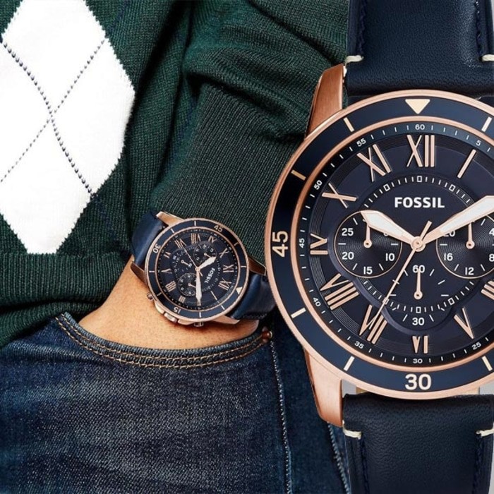 Best Seller Jam Tangan Pria Fossil Original Type FS 5237 Baterai