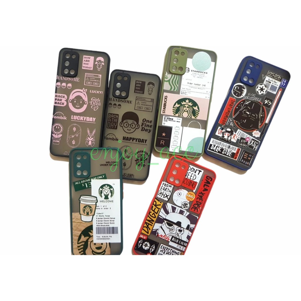 GROSIR CASE CASING FUZE DOVE MY CHOICE AERO STARBUCKS IPHONE OPPO SAMSUNG VIVO XIAOMI REALME INIFINIX-2