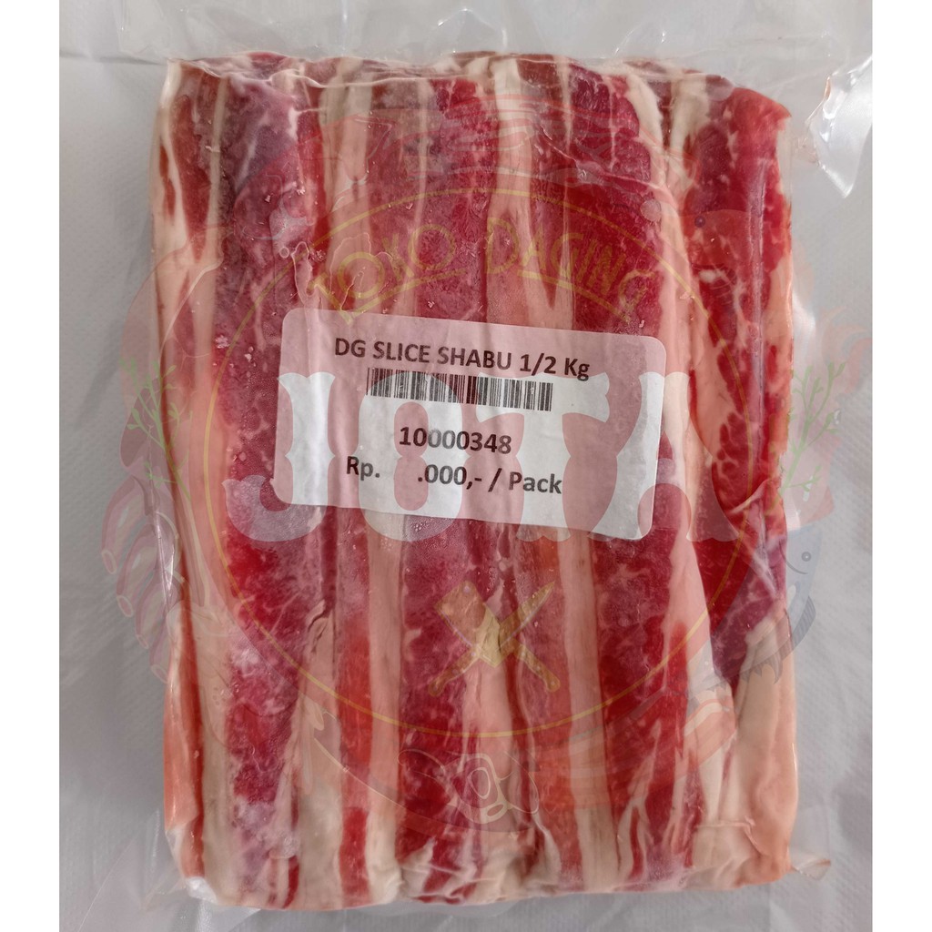 

DAGING SLICE SHABU 1/2 Kg