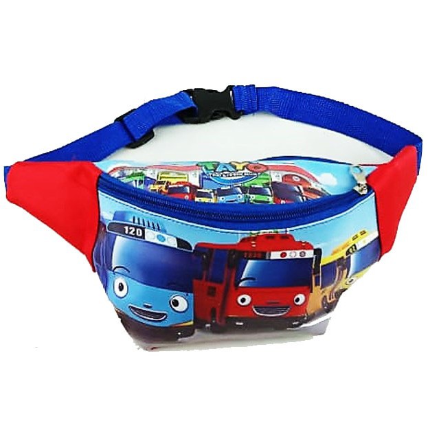 SHABRINA_FASHION!! Tas Waistbag  Selempang Anak Murah Karakter Anak