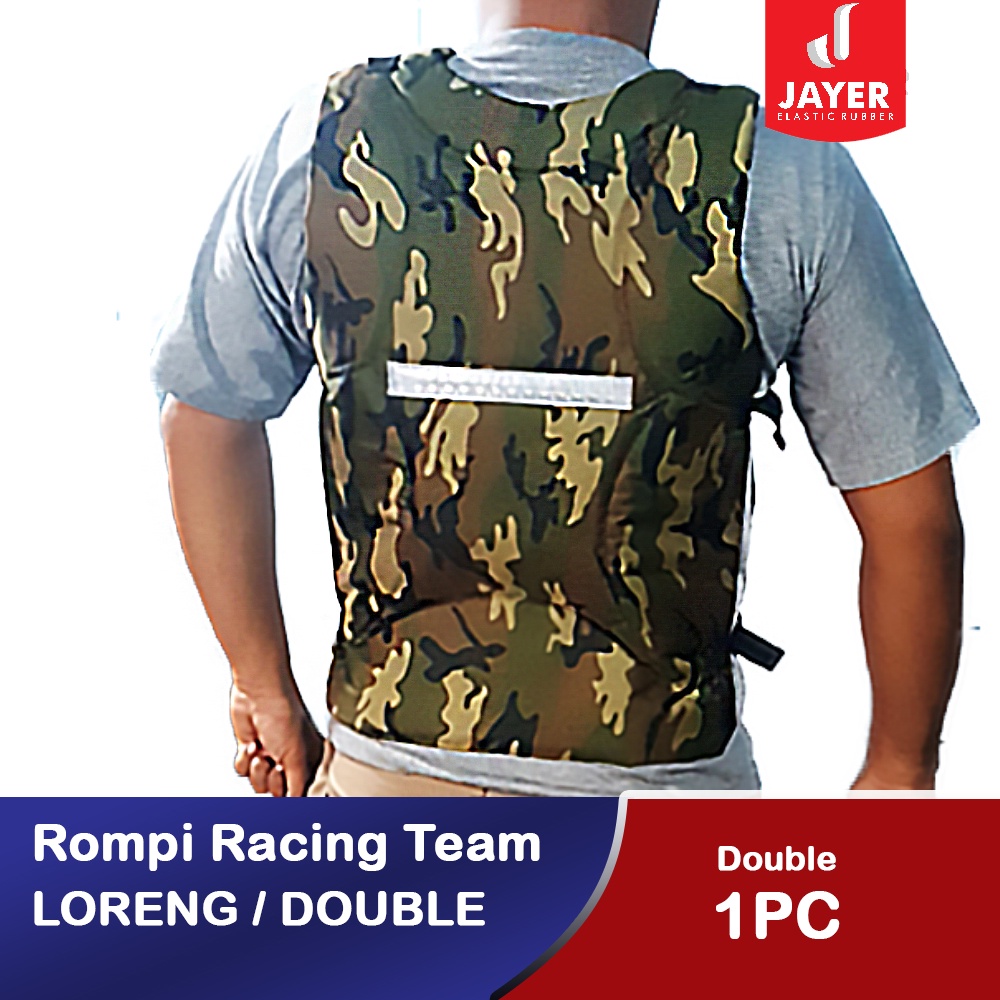 JAKET Pelindung angin Motor Double Ptotector / Rompi Touring Motor All Size