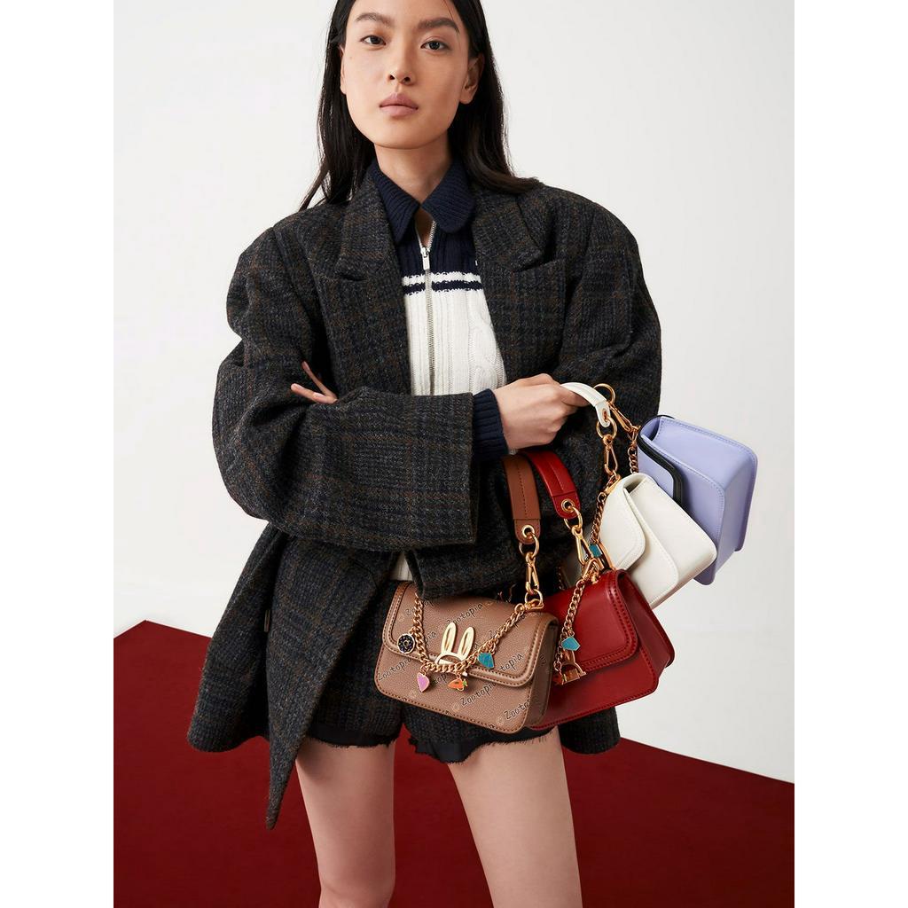 PO Tas CHARLES & KEITH x DISNEY ZOOTOPIA COLLECTION Judy Hopps Metallic Accent Bag [Original 100% Si