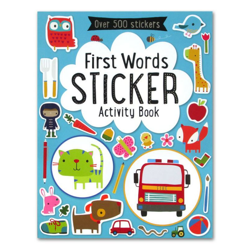 

FIRST WORDS STICKER ACTIVITY BOOK