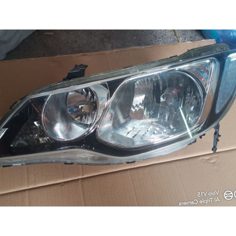 Headlamp Civic FD 2008 Sein Biru