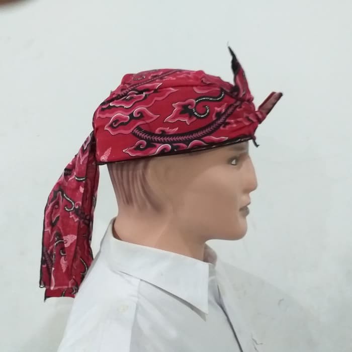 Topi Blankon Blangkon Tutup Motif Corak Batik Remaja Dewasa Khas Jawa