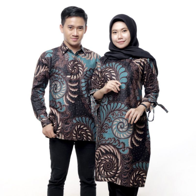 COUPLE BATIK KEMEJA DAN TUNIK ORIGINAL / SERAGAM KANTOR MURAH  BEST SELLER